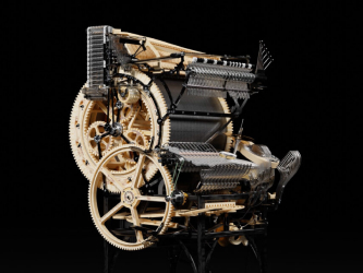 Музыкальная машина группы Wintergatan с шариками SKF