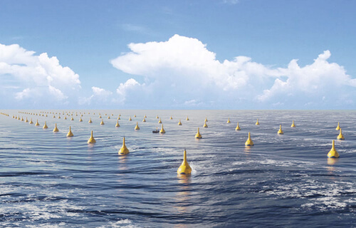 CorPacks - генераторы CorPower Ocean, установленные большими кластерами