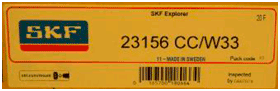 Маркировка на ящике с подшипником SKF