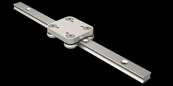 Миниатюрные направляющие на опорных роликах MiniRoller Rail
