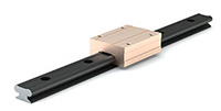 Профильная рельсовая направляющая скольжения