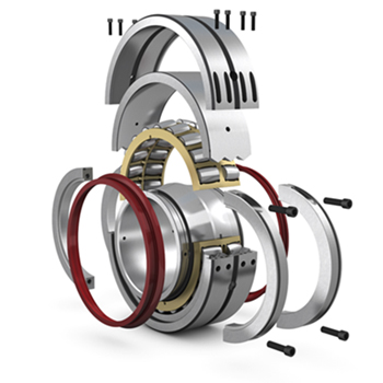 Разъемные подшипники Cooper SKF