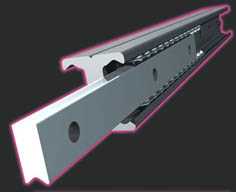 телескопические рельсовые направляющие - TELESCOPIC RAIL