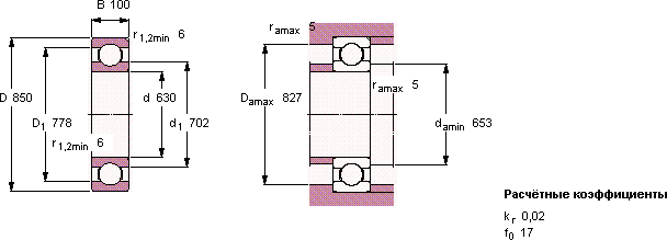 Подшипник 619/630 N1MA