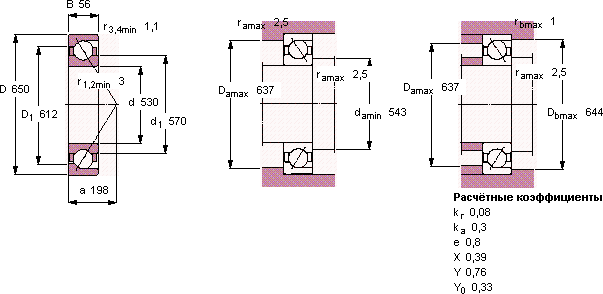Подшипник 718/530 AMB