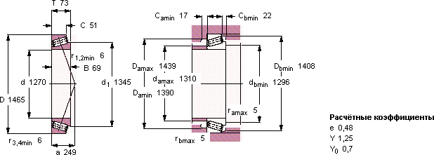 Подшипник BT1B 332335/HA4