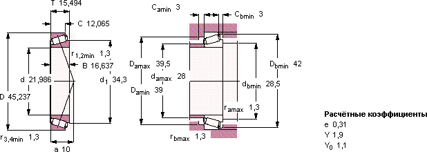 Подшипник LM 12749/710/Q