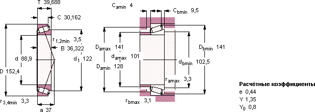Подшипник 593/592 A/Q