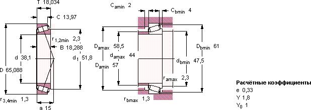 Подшипник LM 29748/710/Q