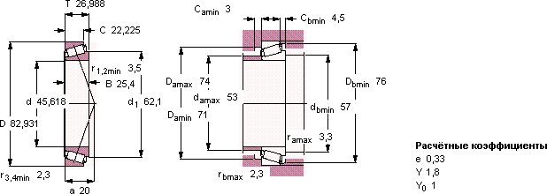 Подшипник 25590/25523/Q