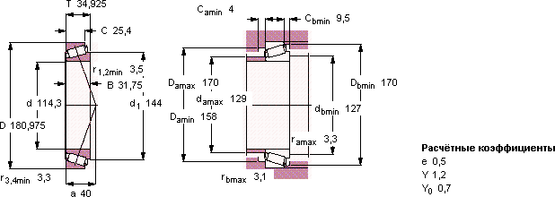 Подшипник 6845068712