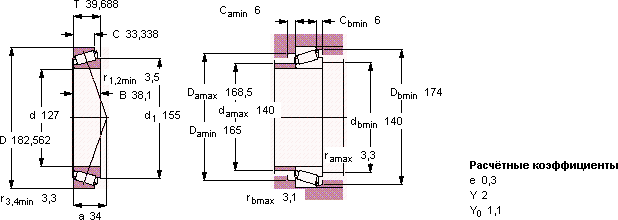 Подшипник 48290/48220/Q