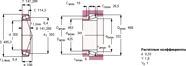 Подшипник HH 258248/210