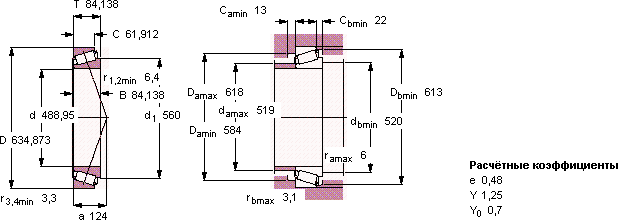 Подшипник LM 772748/710/HA1