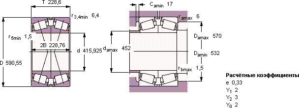 Подшипник BT2B 332752