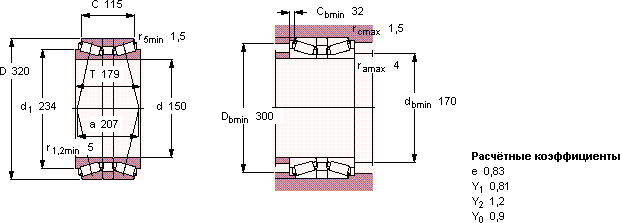 Подшипник 31330T179 XJ2/DB