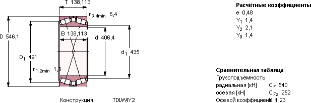 Подшипник BT2B 331840 C/HA1