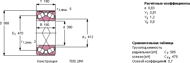 Подшипник BT2B 334045/HA3