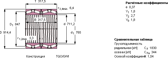 Подшипник 330882 C