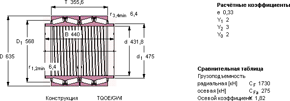 Подшипник BT4B 334019 G/HA1