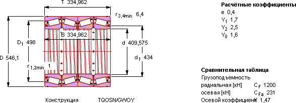 Подшипник BT4-8021 G/HA1VA919