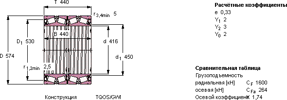 Подшипник BT4B 334130 G/HA1VA903