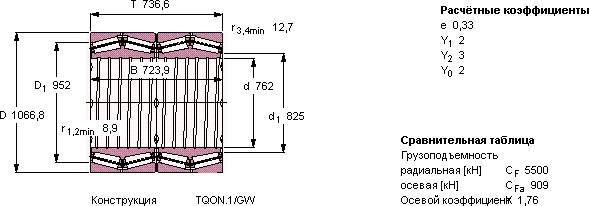 Подшипник BT4B 331907 BG/HA4