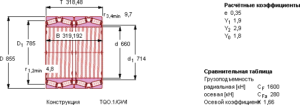 Подшипник BT4B 331065 AG/HA4