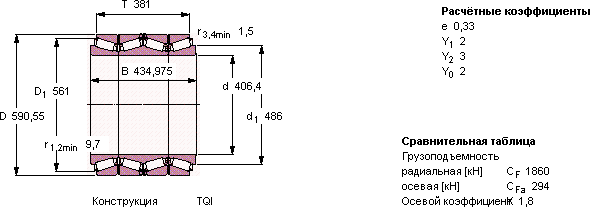 Подшипник BT4B 328923/HA1