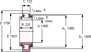 Подшипник BCSB 320240