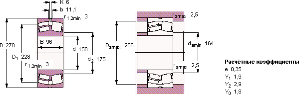 Подшипник 23230 CC/W33