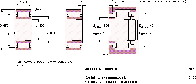 Подшипник C 3180 KM