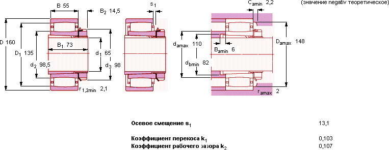 Подшипник C 2315 K- H 2315