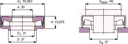 Подшипник BFSB 353325/HA3