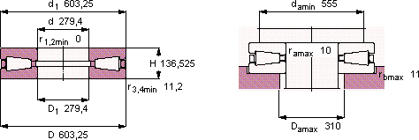 Подшипник K-T 1120