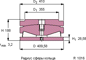 Подшипник 353058 BU
