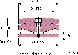 Подшипник BFS-8002 U
