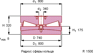 Подшипник 353070 B