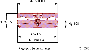 Подшипник 353067 DC