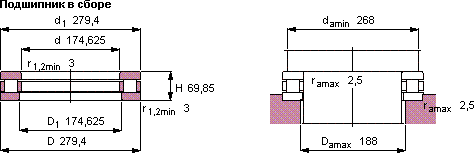 Подшипник BGSB 358467
