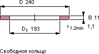 Подшипник GS 81138