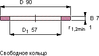 Подшипник GS 81211
