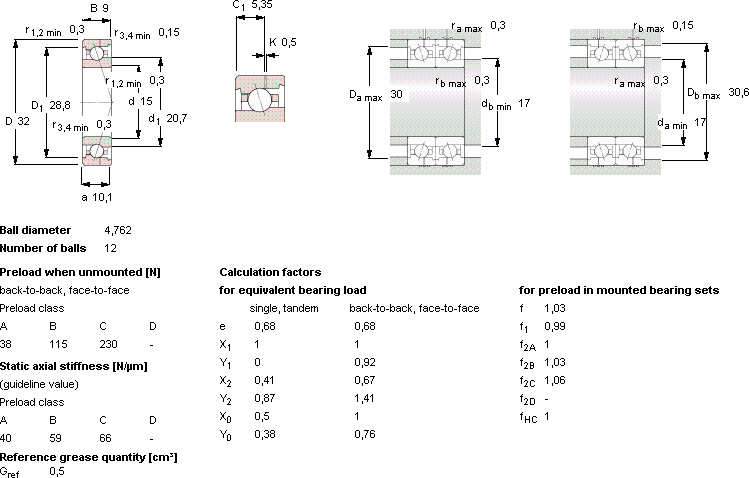 Подшипник 7002 ACE/P4AH