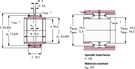 Подшипник GEZM 200 ES-2RS
