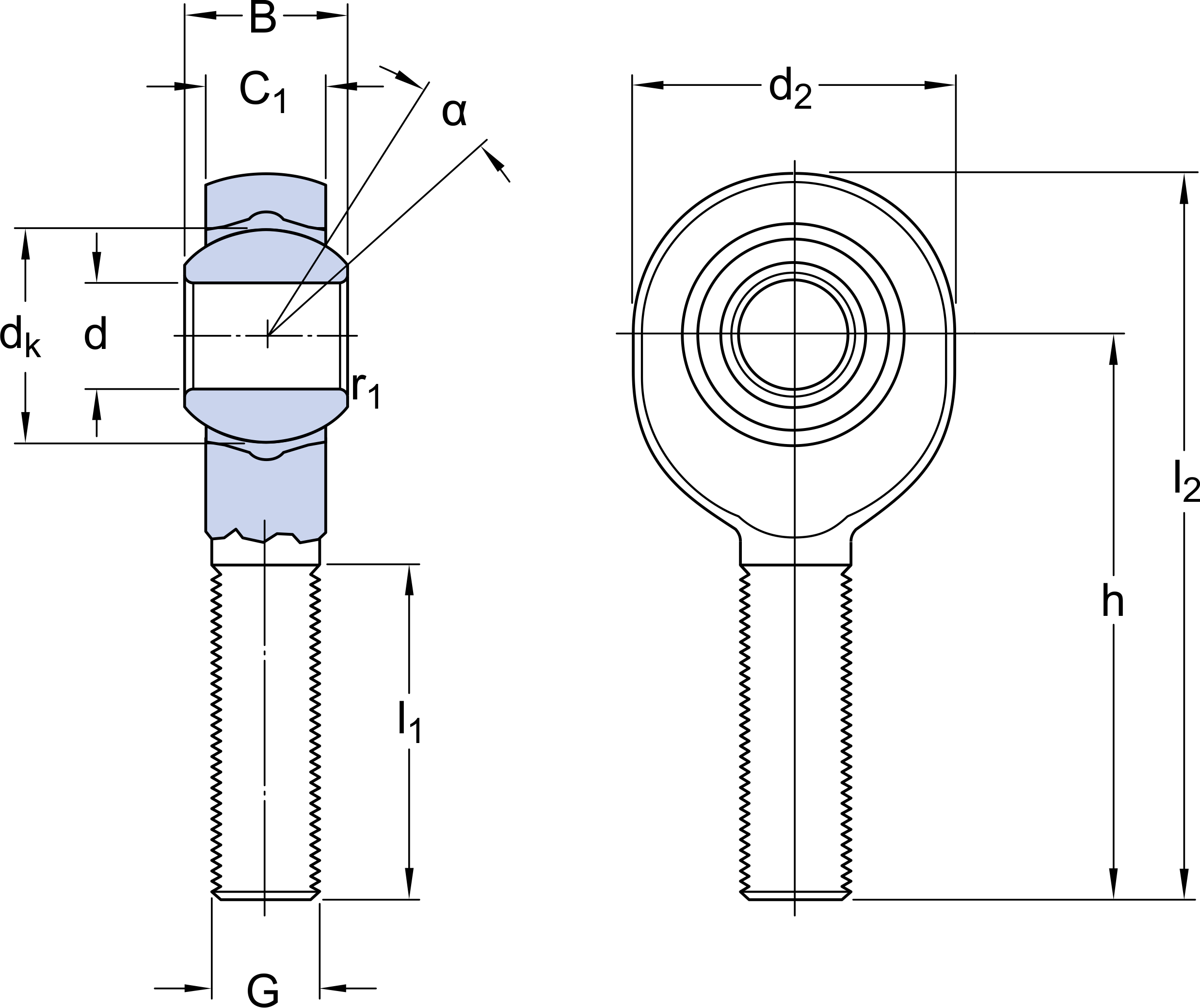 Подшипник SAKB 12 F
