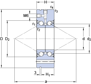Подшипник BEAM 030100 C-2RSH