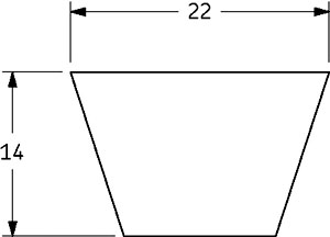 Ремень SKF PHG CX72