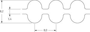 Ремень SKF PHG DA-720-8M-85