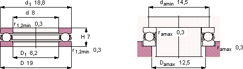 Подшипник BA 8