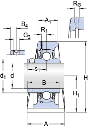 UCP 310 SKF
